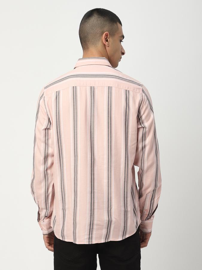 Men Striped Casual Shirt image number 2