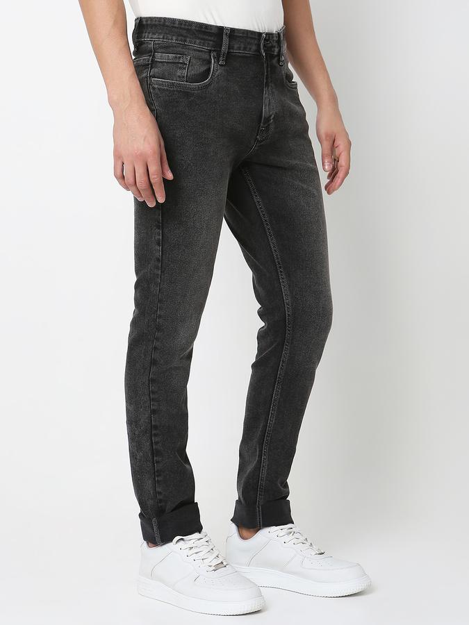 Men Slim Fit Jeans with Insert-Pockets image number 2