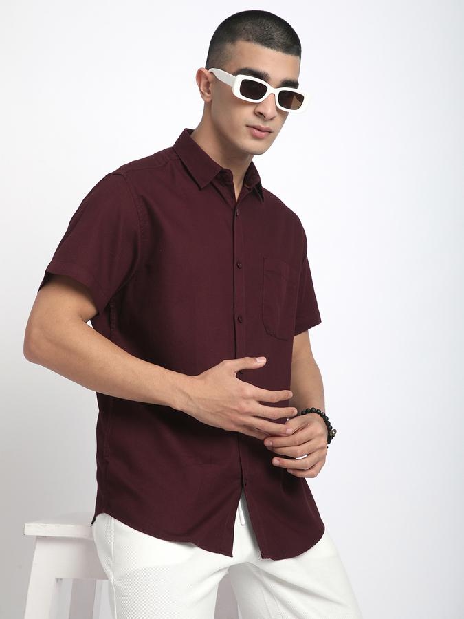 Men Solid Casual Shirt image number 0