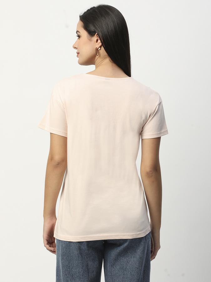 Women Relaxed Fit V-Neck Top image number 2