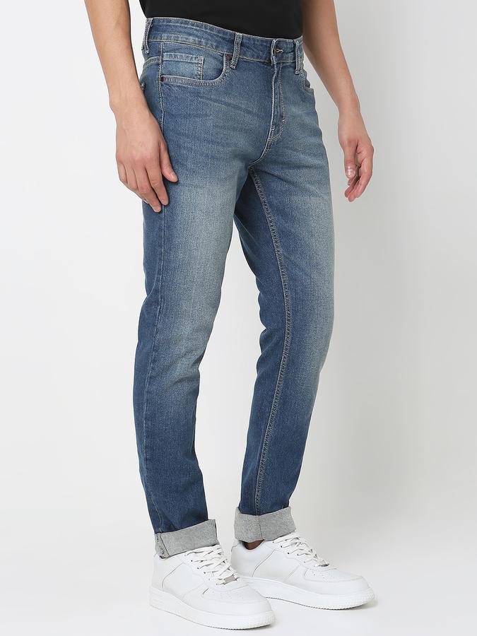 Men Slim Fit Jeans with Insert-Pockets image number 2