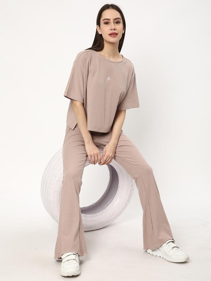 R&B Women's Solid Track Pants image number 1