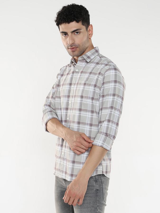 Men Checkered Casual Multicolor Shirt image number 2