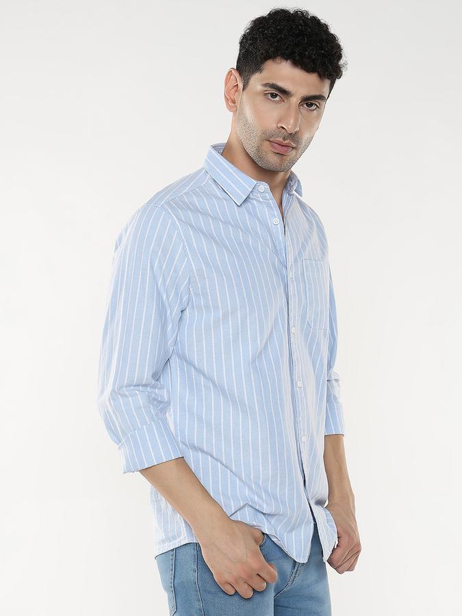 Men Striped Casual Shirt image number 1