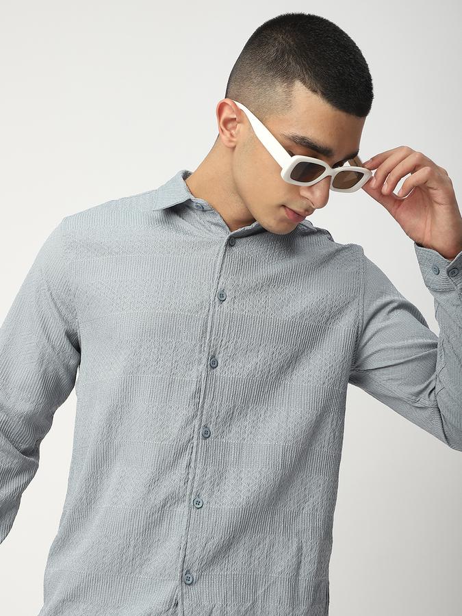 Men Solid Casual Shirt