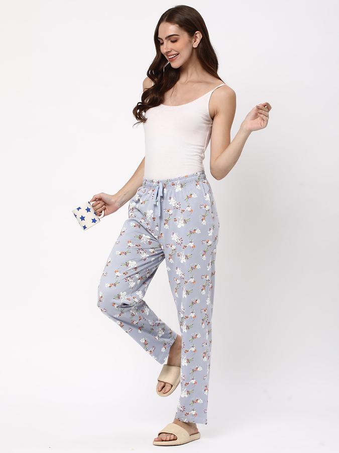 Women Floral Print Relaxed Fit Pyjamas image number 1