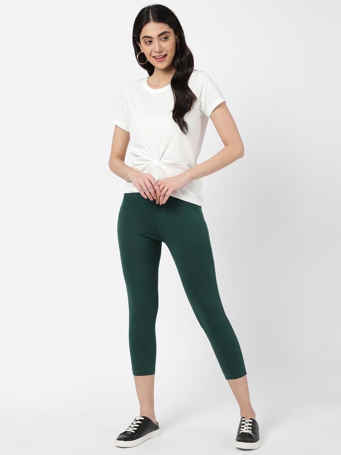 R&B Women Green Leggings image number 1