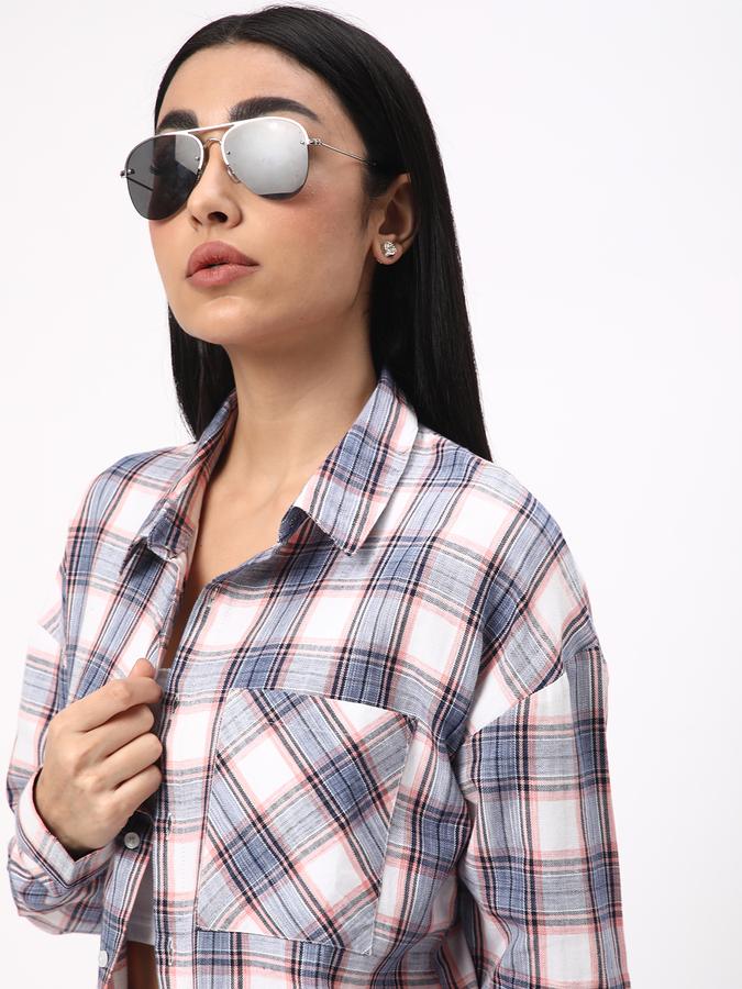 R&B Women's Relaxed Check Shirt