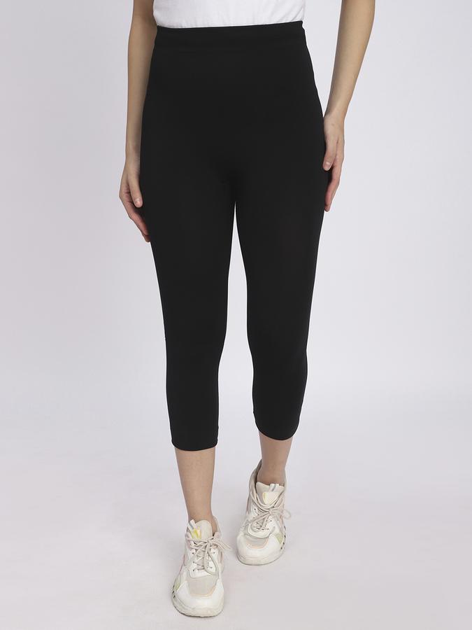 Women Solid Capri