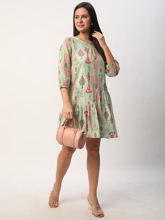 Women Ethnic  Printed Tunic image number 1