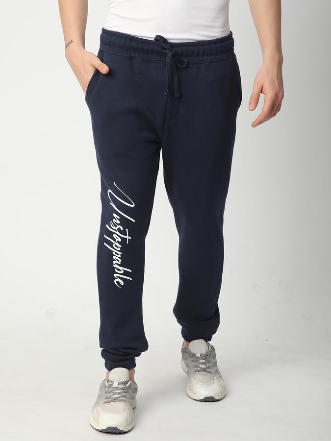 Graphic Print Men Track Pants