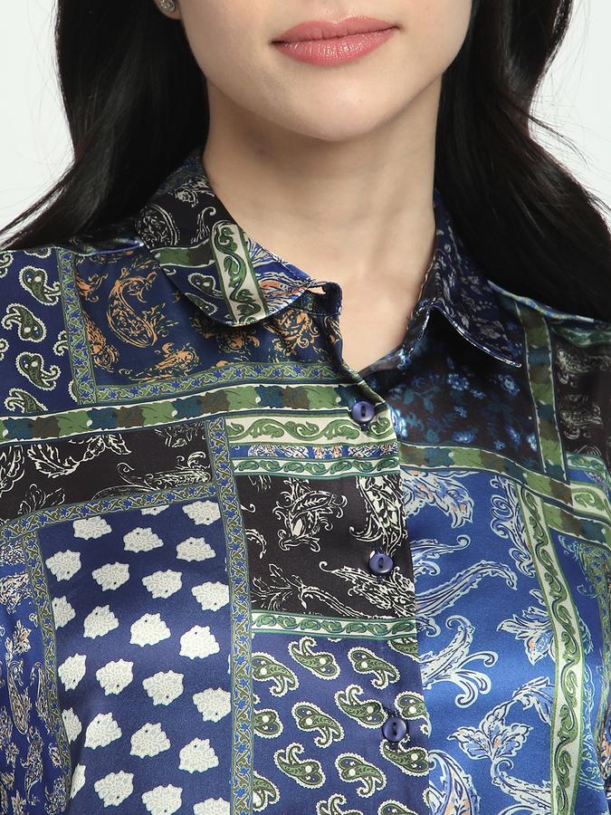 Women Floral Print Casual Shirt image number 3