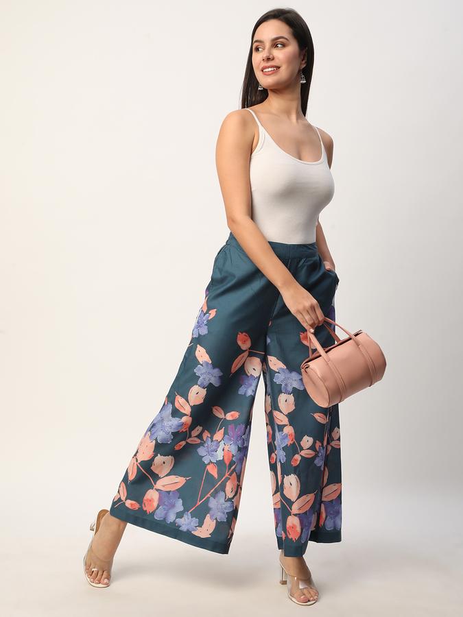 Women Ethnic  Printed Pants image number 1