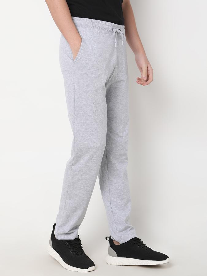 Men Joggers with Drawstring Waist & Insert Pockets image number 2