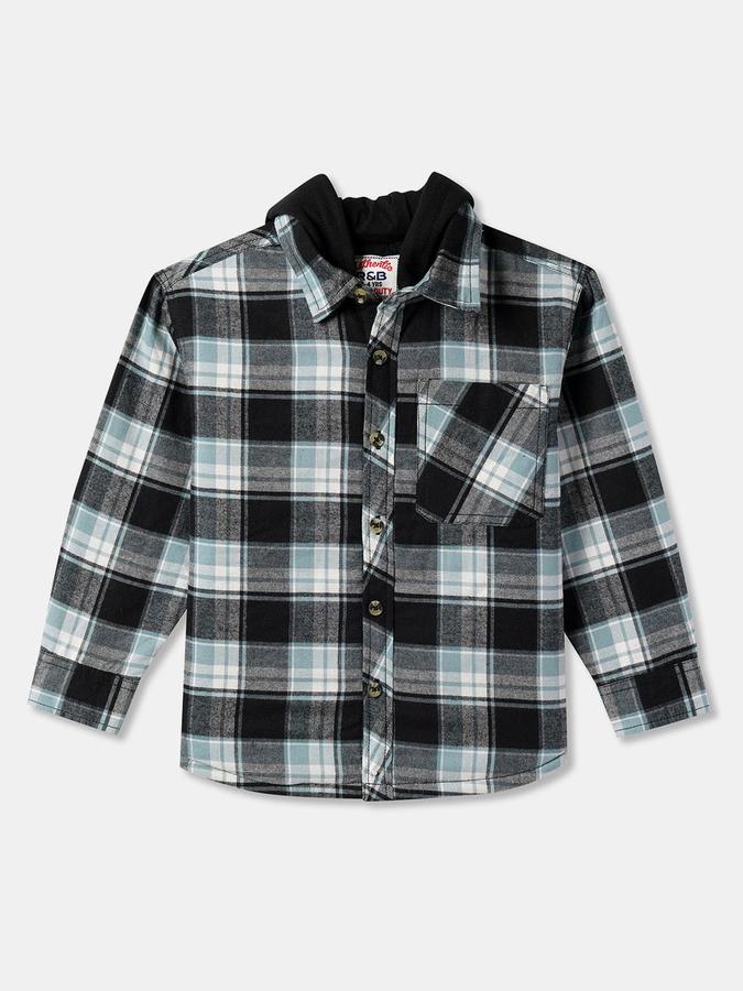 Boys Checkered Casual Shirt