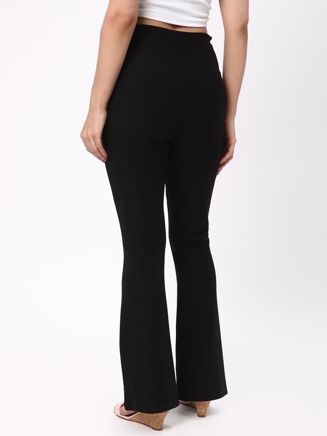 R&B Women's Flared Ponte Pants image number 2