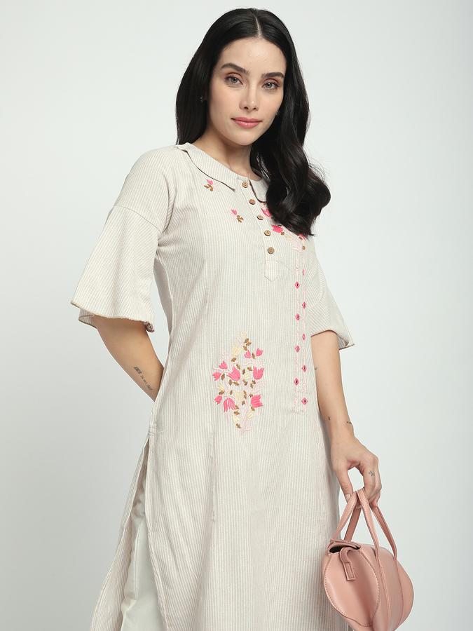 Women Regular Fit Kurta image number 0