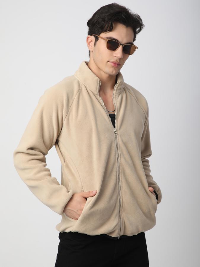 Full Sleeve Solid Men Jacket