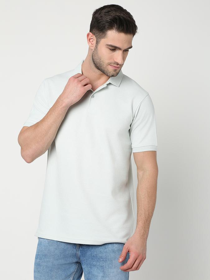 Men Regular Fit Polo T-Shirt image number 2