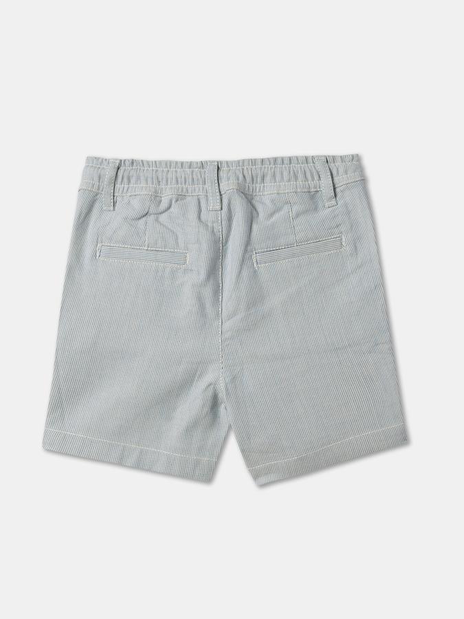 Boys Striped Regular Fit Shorts image number 1