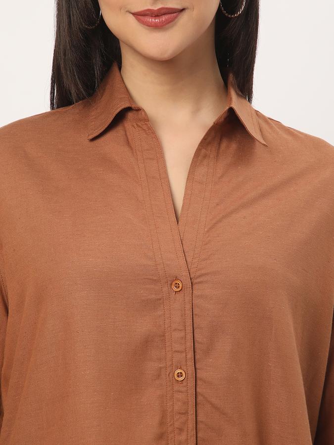 Women Spread Collar Top image number 3