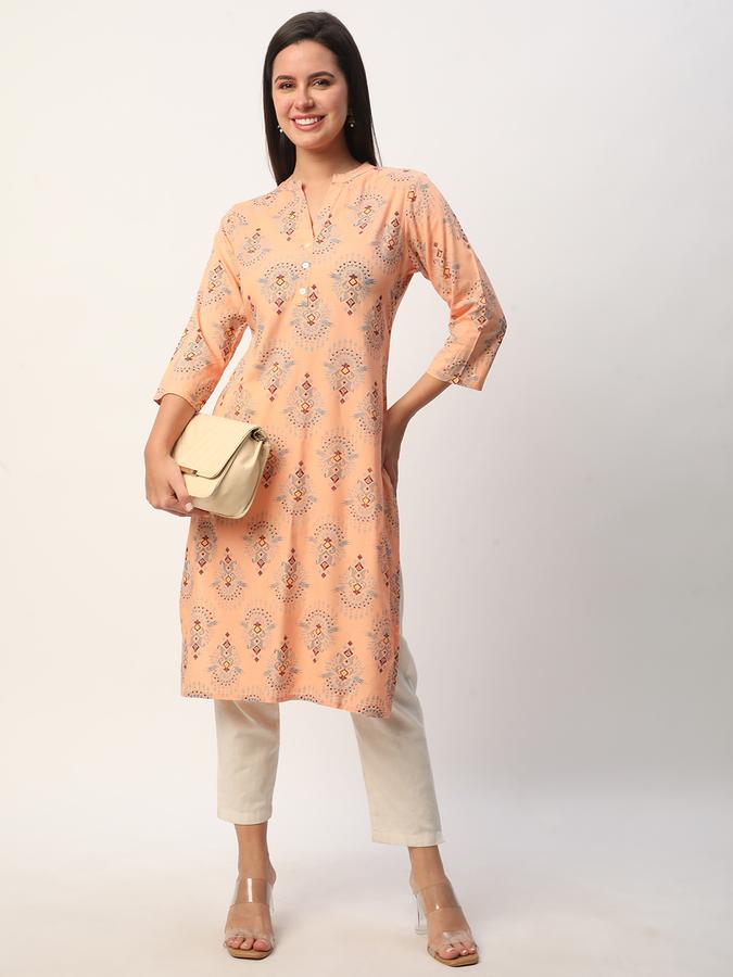 Women Ethnic  Printed Kurtas image number 1