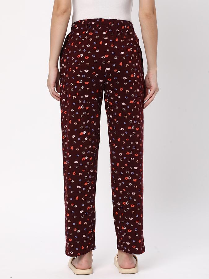 Women Floral Print Relaxed Fit Pyjamas image number 2