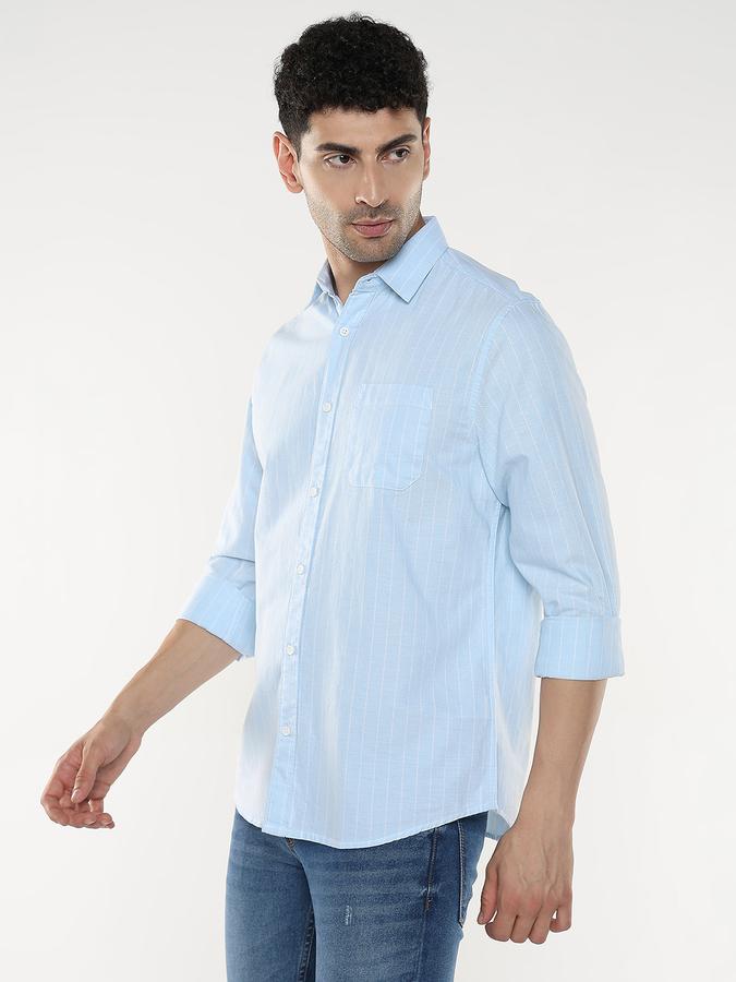 Men Striped Casual Shirt image number 2