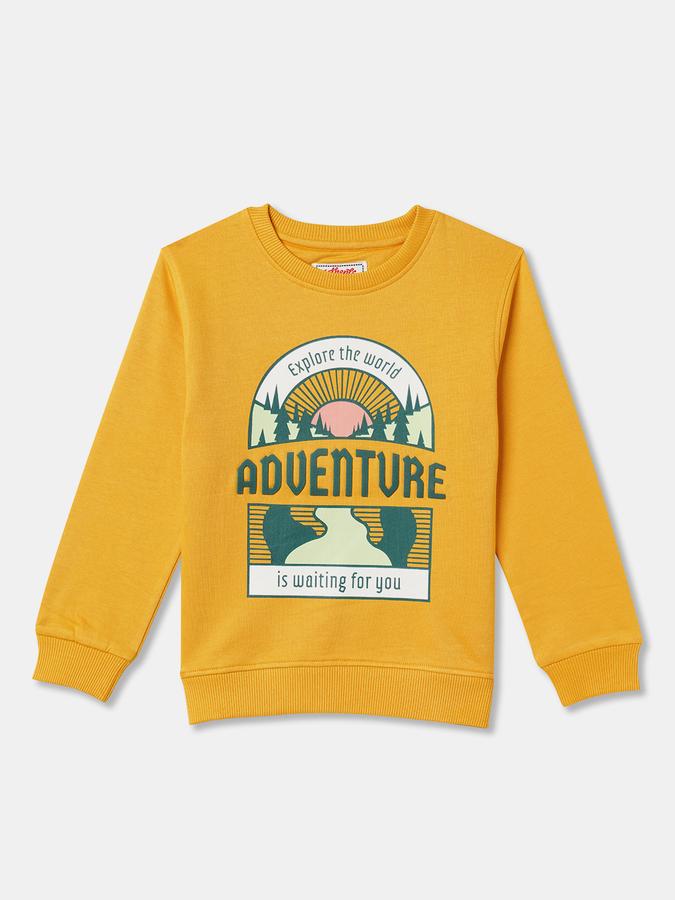 Full Sleeve Graphic Print Boys Sweatshirt 