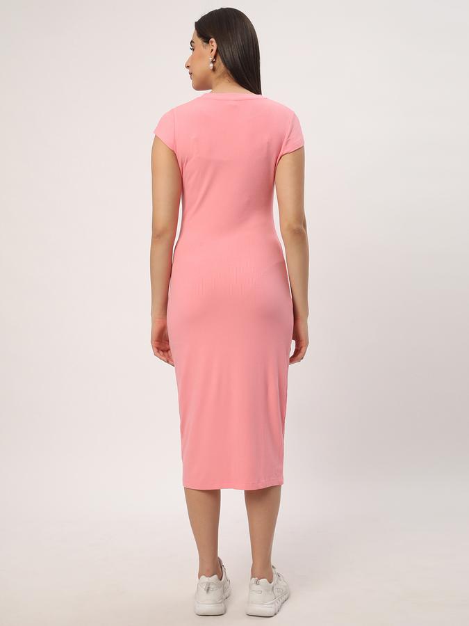 Women High-Neck A-line Dress image number 2