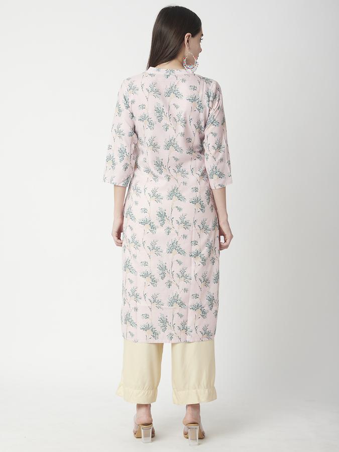 Women Floral Print A-line Kurta  image number 2