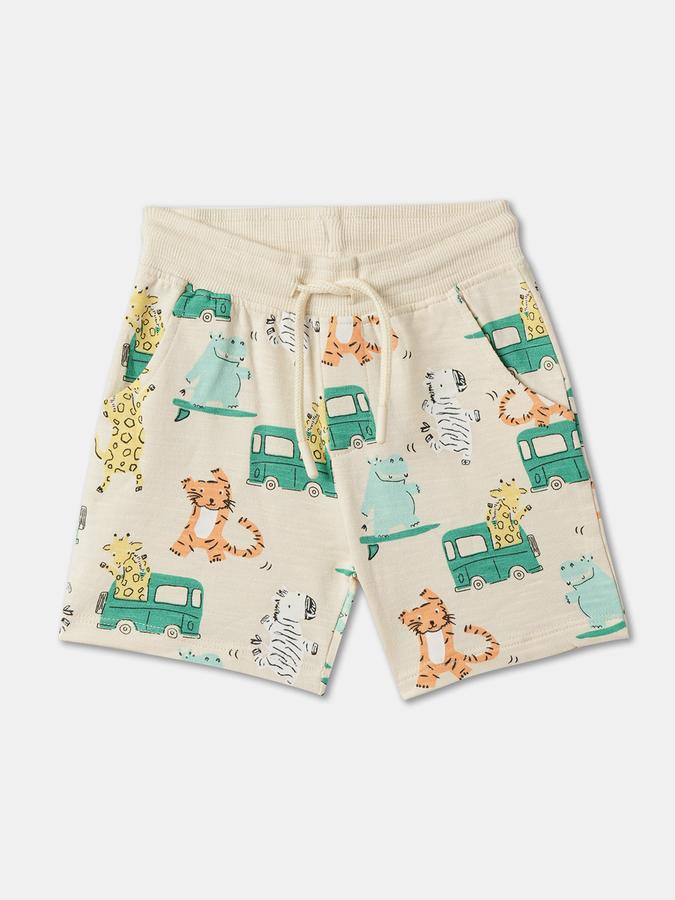 Boys Printed T-Shirt & Shorts Set image number 3