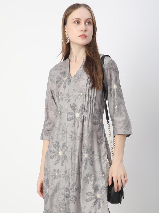 Women Printed Straight Kurta 